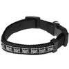 Dimante Dog Collar 1.5x25.40cm BLACK