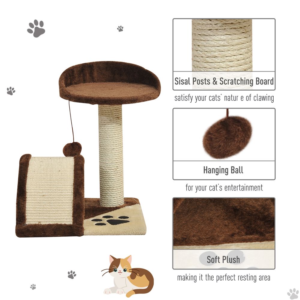 Cat Tree Kitten Scratching Scratcher Cosy Sisal Home Play Rest Activity Exercise